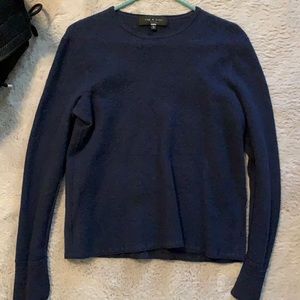 Men’s large rag & bone sweater worn once little shrinking in dryer